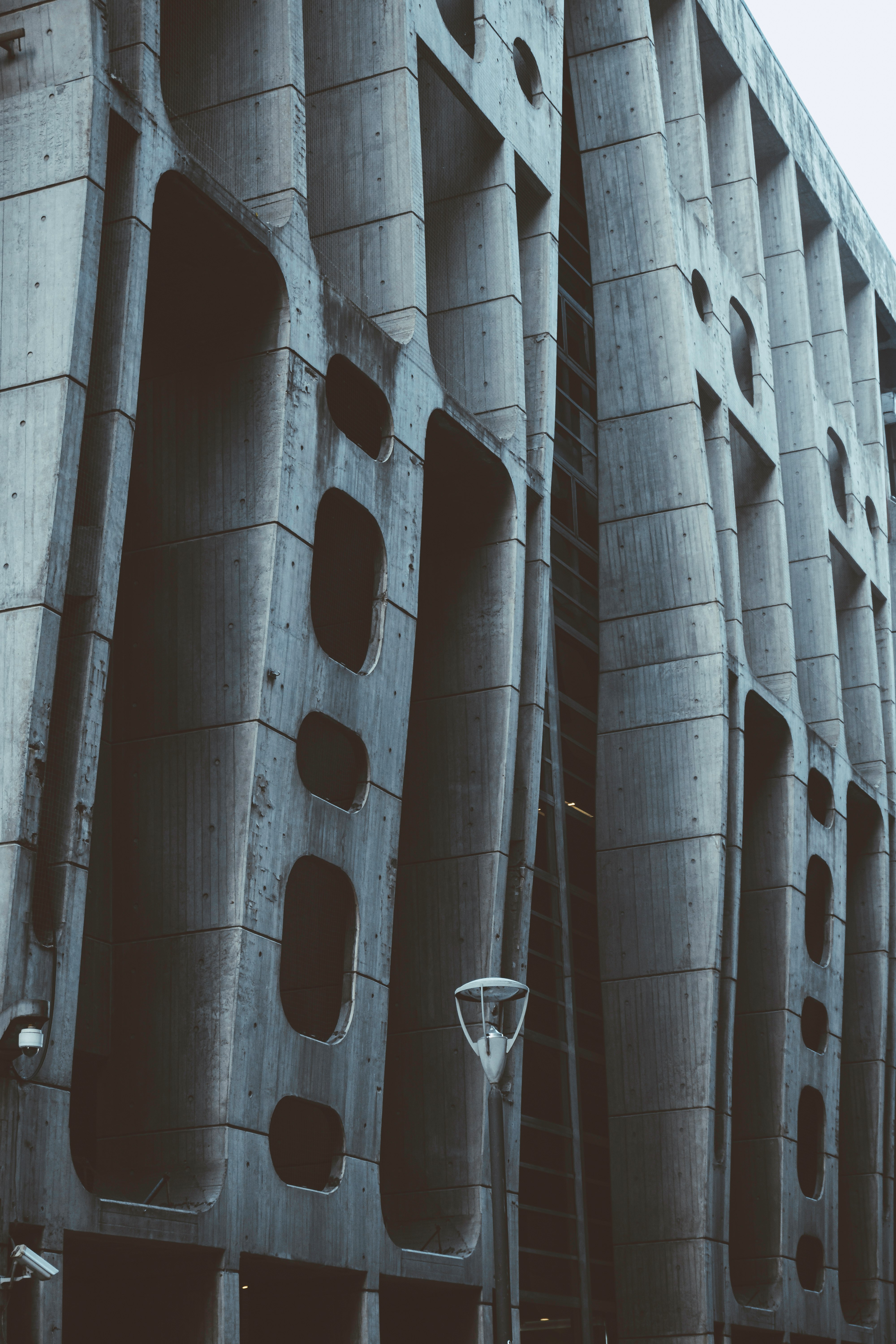 white and black concrete wall